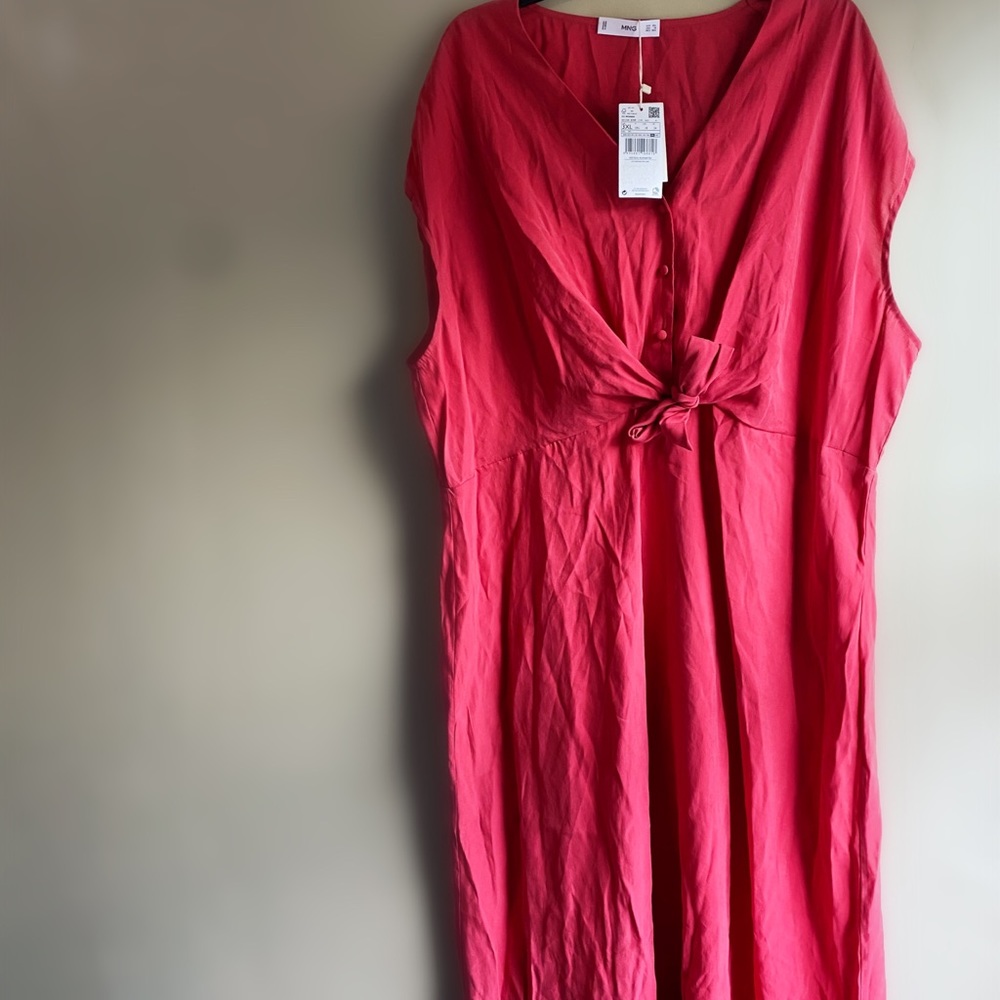 NWT mango pink dress